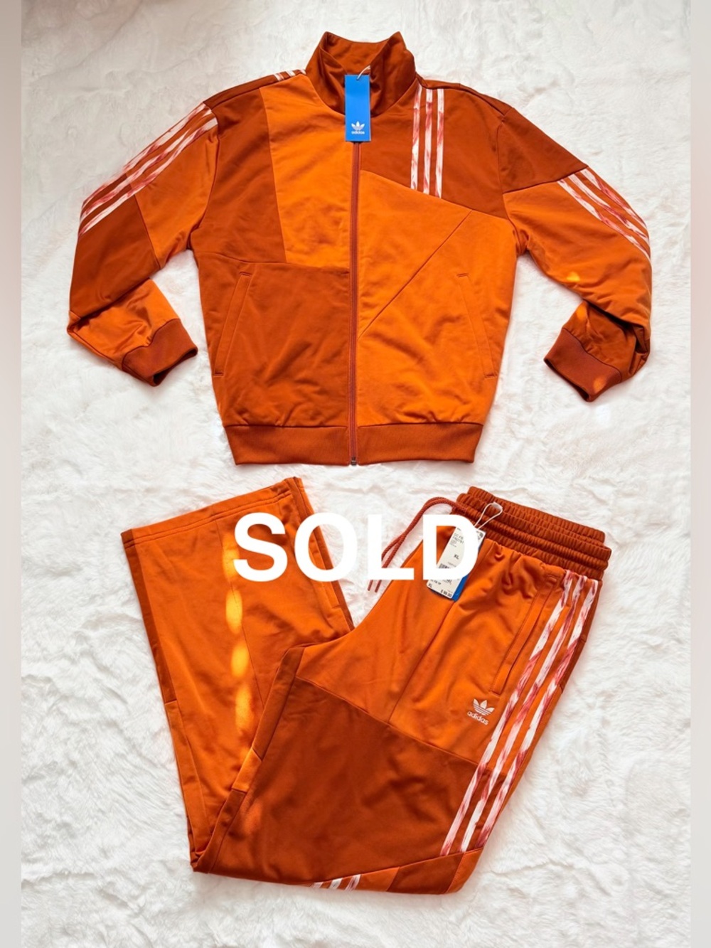 NWT Adidas Originals x Daniëlle Cathari Fox Red Track Suit
